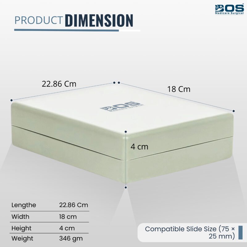 Microscope Slide Box 100 Capacity Dimensions