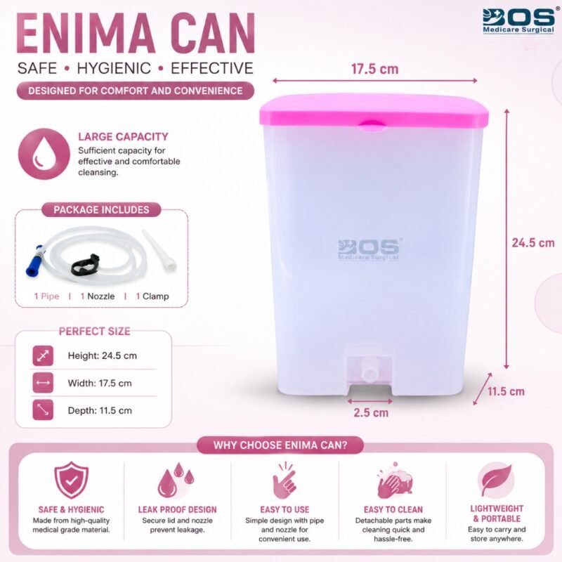 PVC Enema Kit Features and Specifications for Home Use