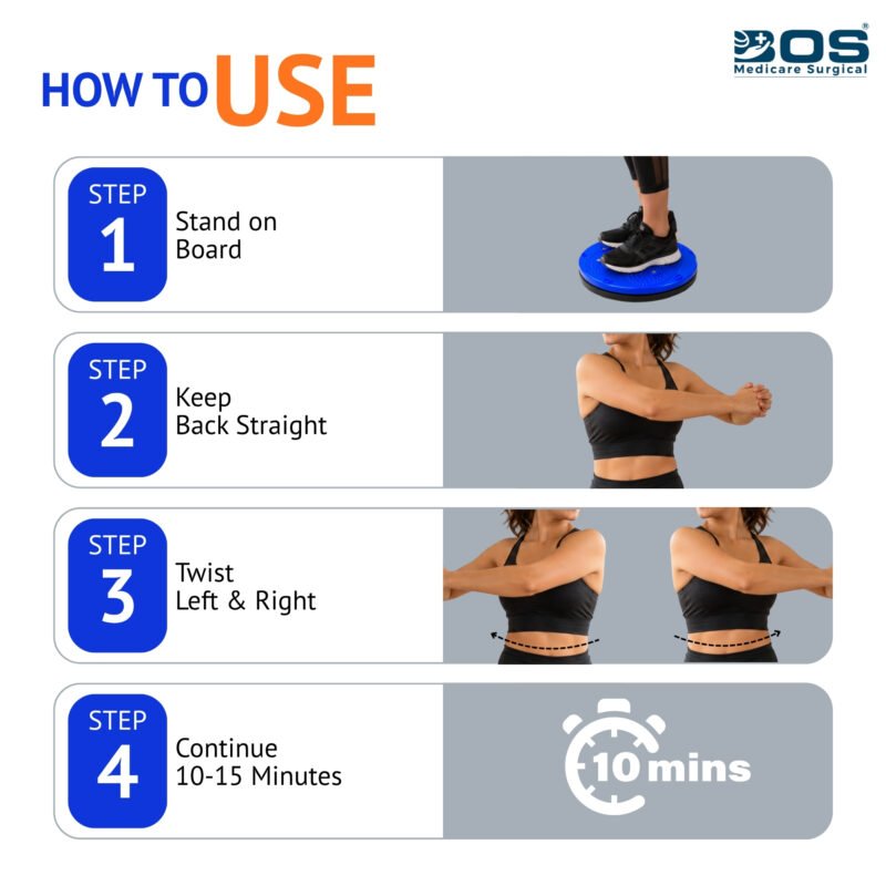 How to Use Twister Disc Exercise Board