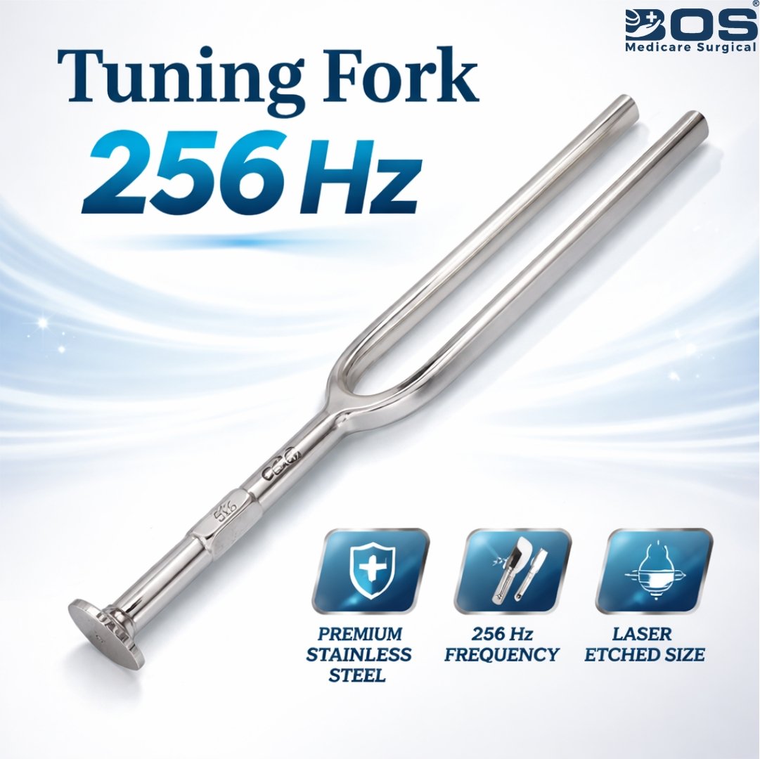 512 Hz Tuning Fork Stainless Steel for Medical Examination