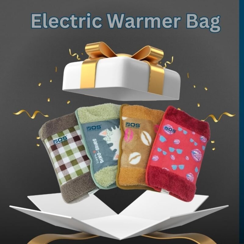 Electric Warmer Bag Gift Pack with Soft Velvet Covers