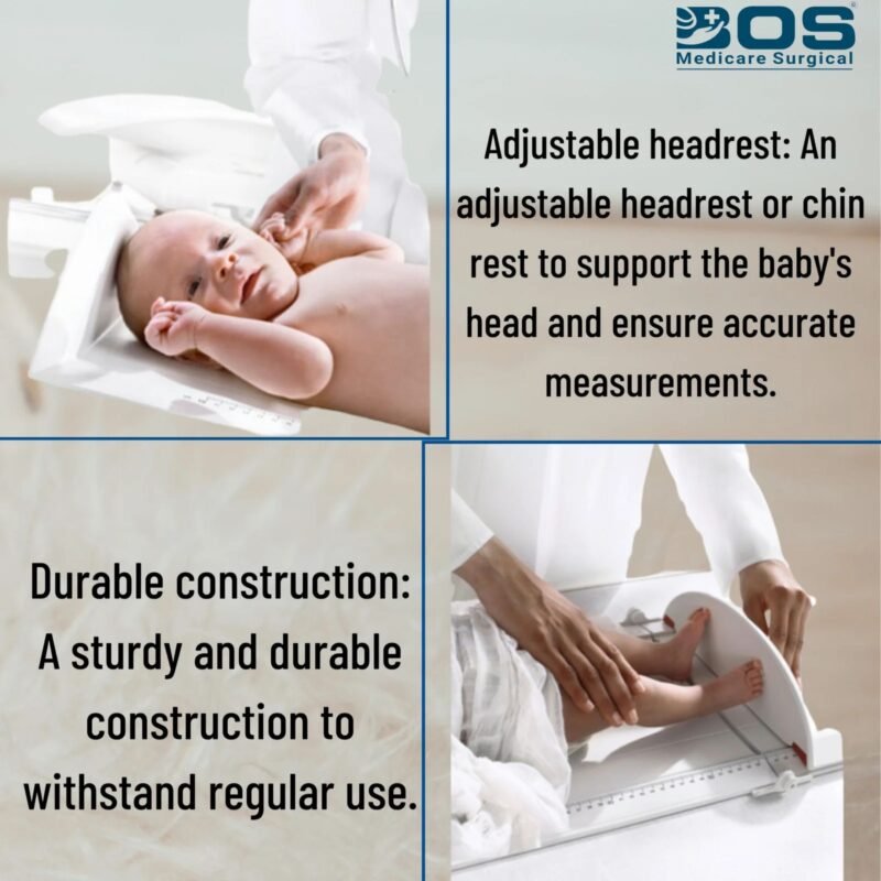 Adjustable Infantometer Headrest