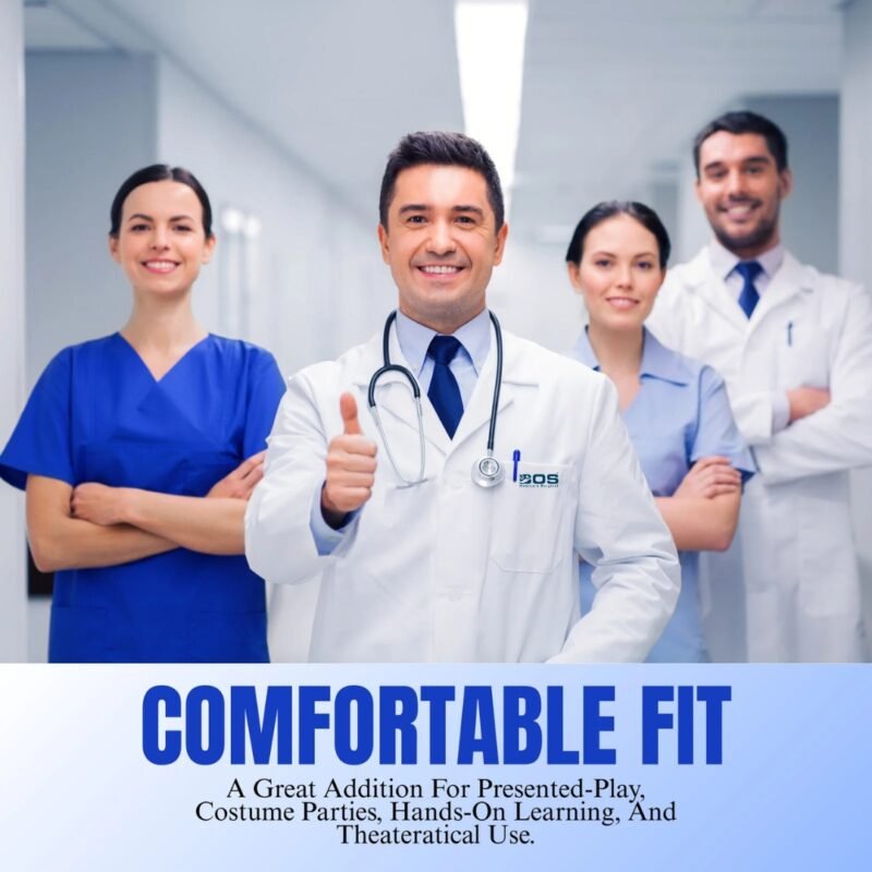 Comfortable Doctor Coat for Daily Medical Use