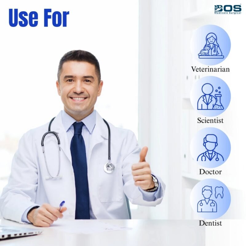 Doctor Coat for Hospital, Clinic and Laboratory Use