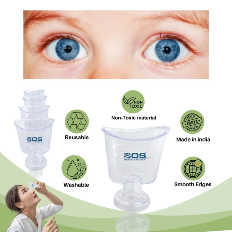 Healthy Eyes with Eye Wash Cup