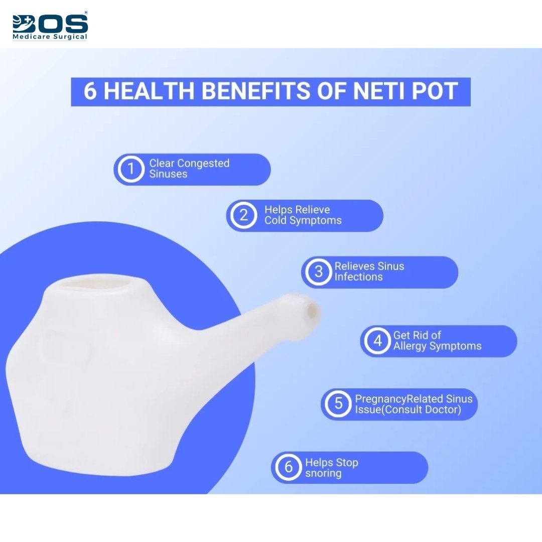 Neti Pot Health Benefits for Sinus Relief and Nasal Hygiene