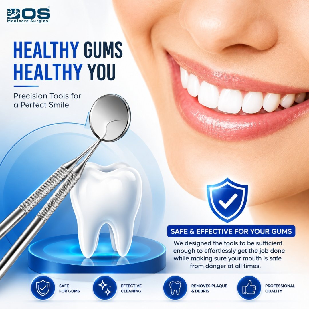 Dental Probe Explorer for Healthy Gums and Oral Care