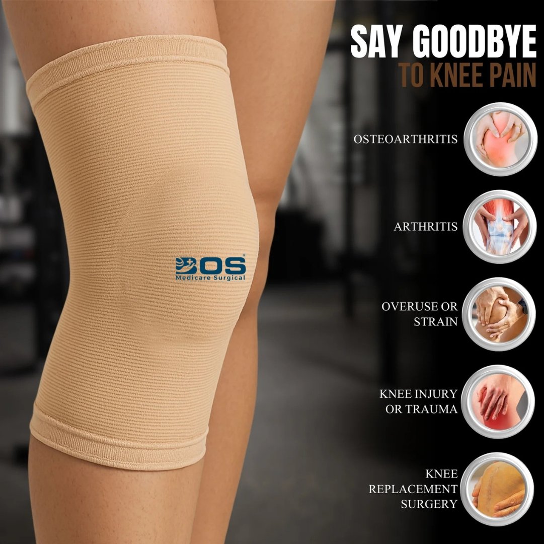 Knee pain relief compression sleeve