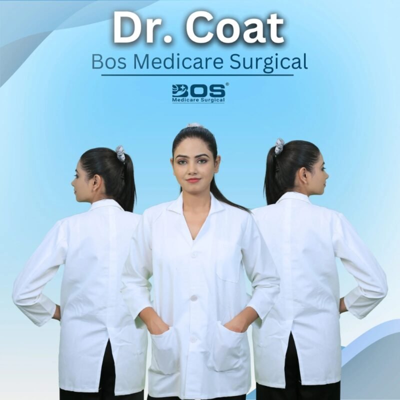 Premium White Doctor Coat for Medical Professionals