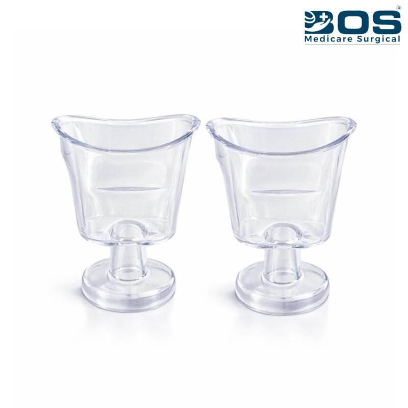 Transparent Eye Wash Cup Set 2 Pcs