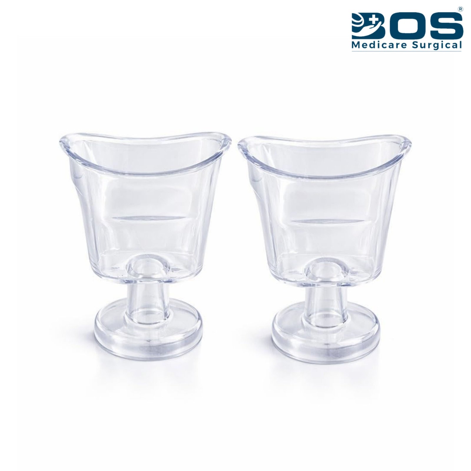 Transparent Eye Wash Cup Set 2 Pcs
