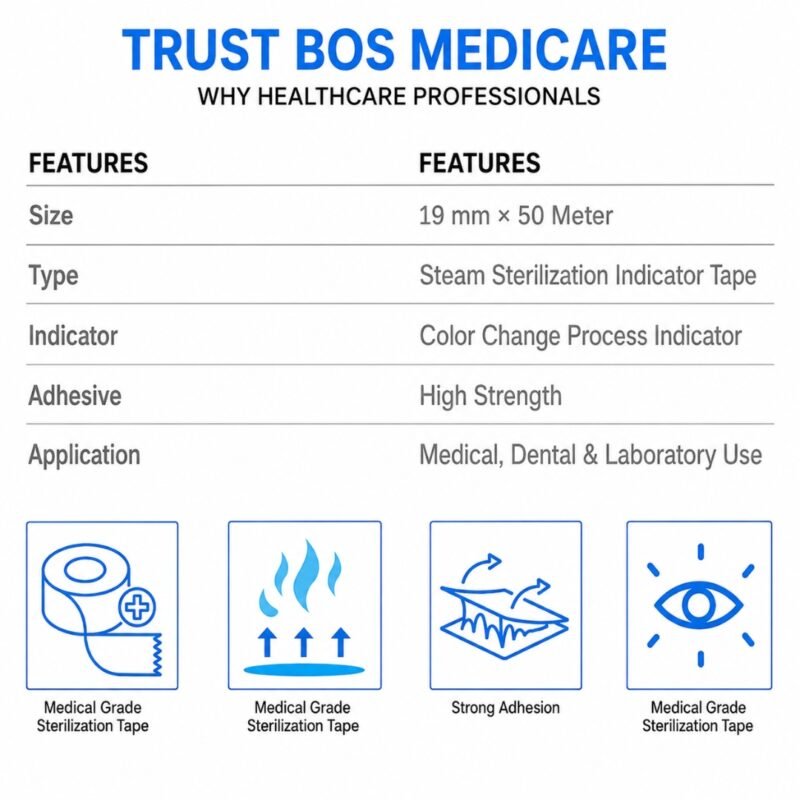 Trusted Sterilization Indicator Tape