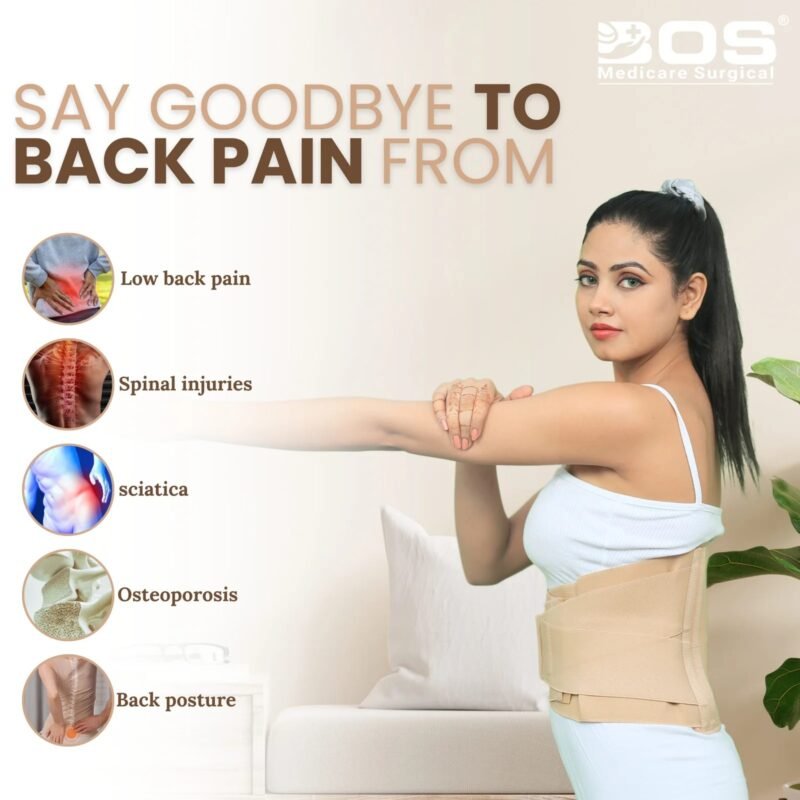 Lumbar Support Belt for Back Pain Relief