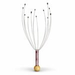 BOS MEDICARE Handheld Scratcher Massager | Manual Hair Scalp Stimulator for Relaxation & Circulation | Pack of 2 Pcs Massager (Multicolor) - Image 2