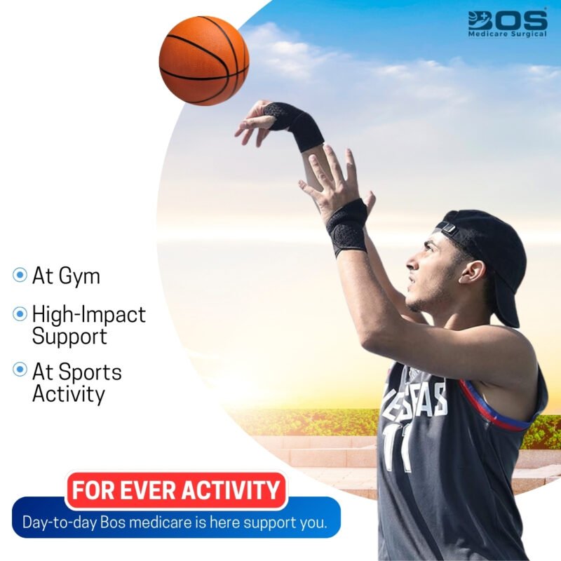 Wrist brace for sports activities