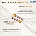 BOS MEDICARE Handheld Scratcher Massager | Manual Hair Scalp Stimulator for Relaxation & Circulation | Pack of 2 Pcs Massager (Multicolor) - Image 12