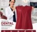 Maroon Dental Drape for clinics
