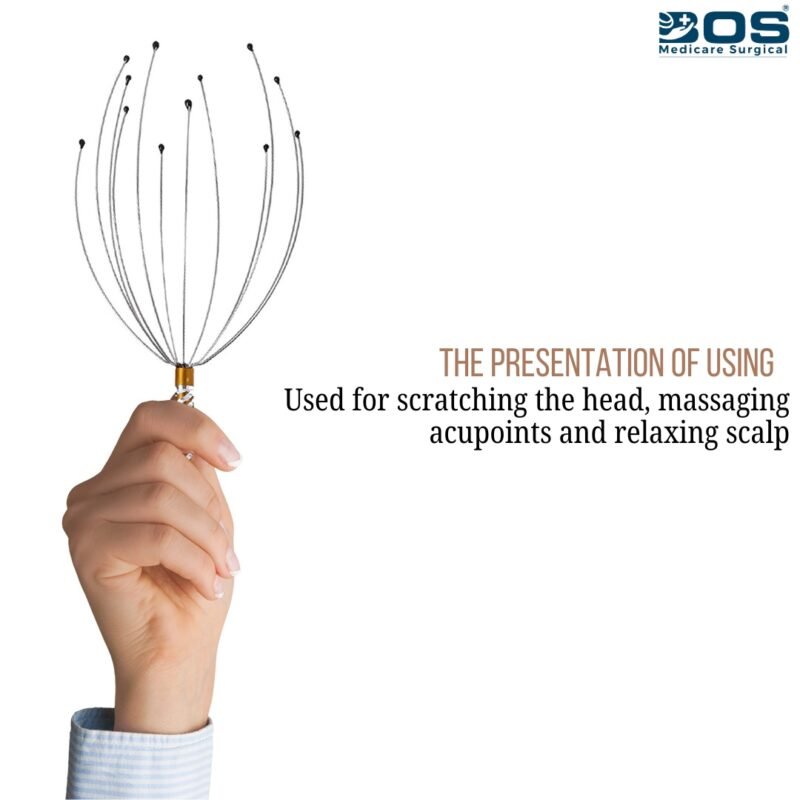 Head massager used for relaxing the scalp