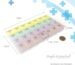 Pill medicine organizer box