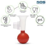 TUMPY Manual Breast Pump | new born baby essentials | milk suction pump - Manual (Clear) - Image 2