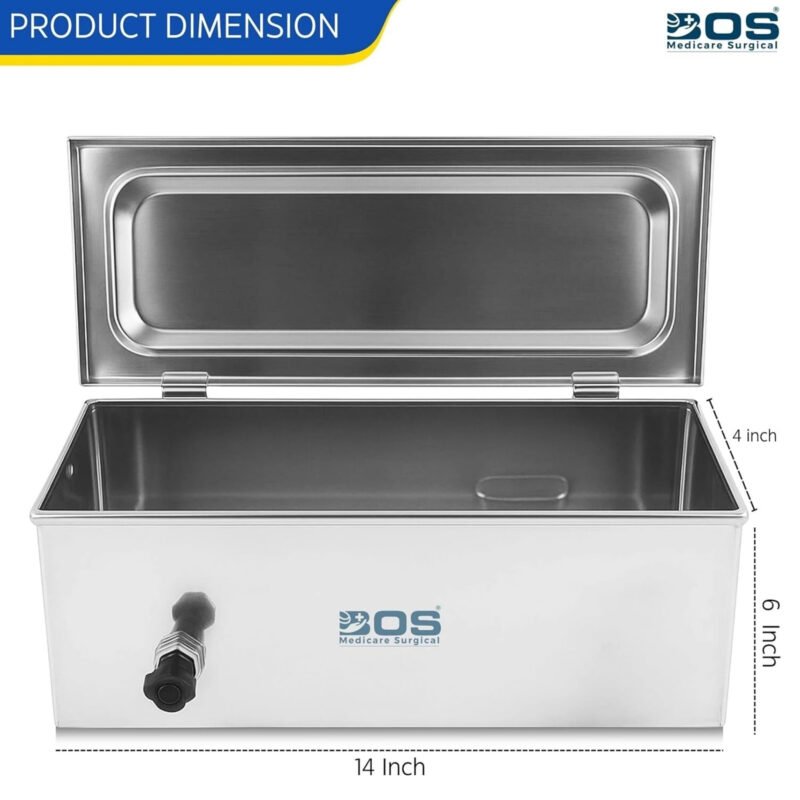 Stainless Steel Sterilizer Product Dimensions