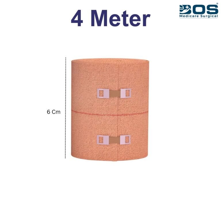 Bos Medicare Cotton Elastic Crepe Roll Bandage