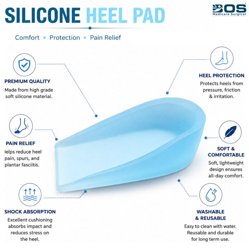 Silicone Heel Pad for Foot Support