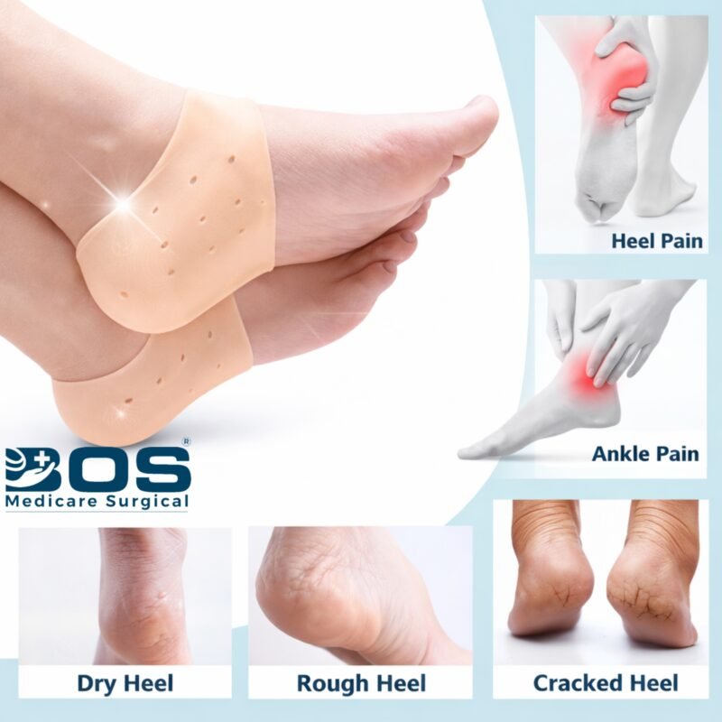 Silicone Heel Socks for Heel Care