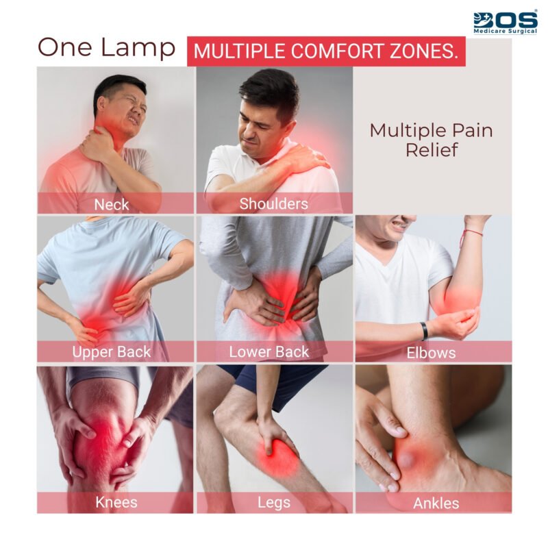 Infrared Heat Lamp for Muscle Comfort