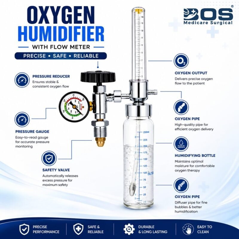Oxygen Humidifier Bottle