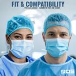 Disposable Surgical Cap Fit and Compatibility
