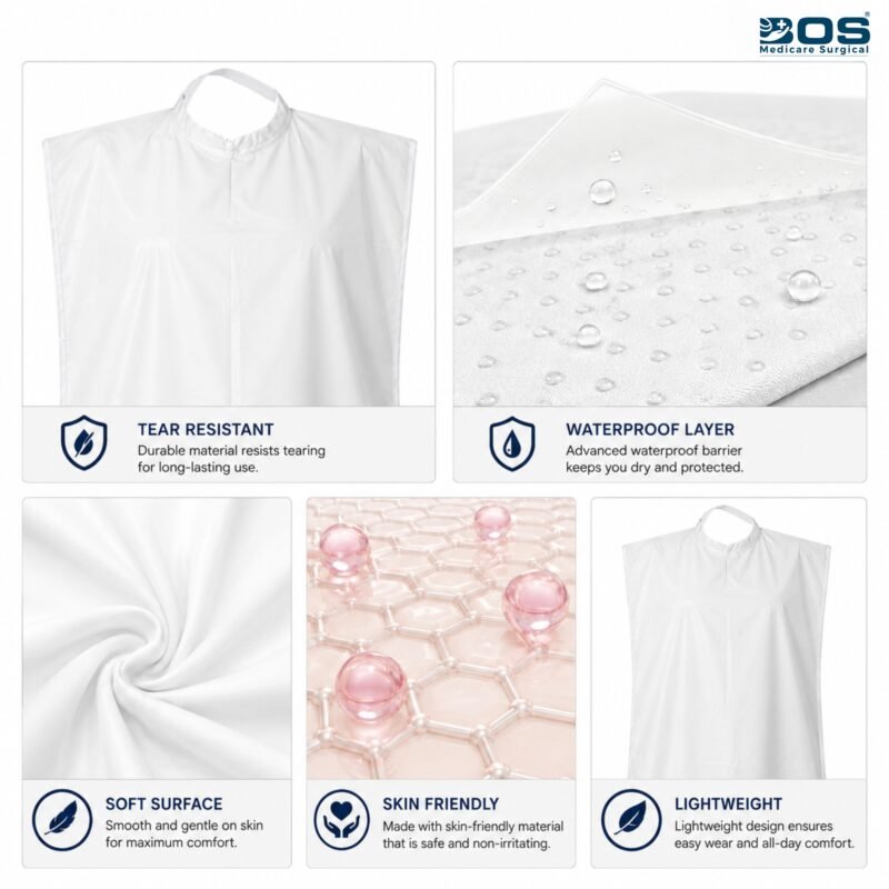 Gray Dental Drape material