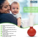 TUMPY Manual Breast Pump | new born baby essentials | milk suction pump - Manual (Clear) - Image 6