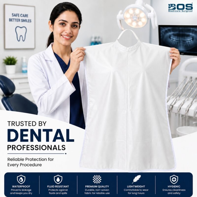 Gray Dental Drape for clinics