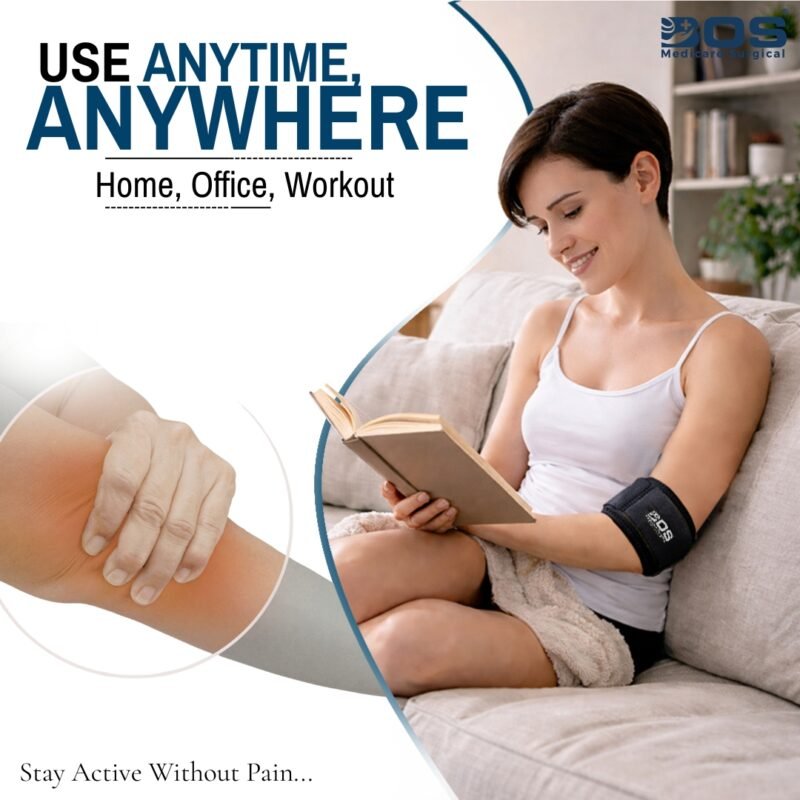 Elbow support for work and travel