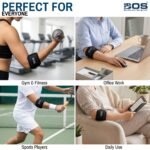 Elbow Support Brace for Pain Relief Compression Sleeve Adjustable Elbow Strap for Tennis Elbow Gym Workout Arthritis Sports Injury Men Women - Image 7