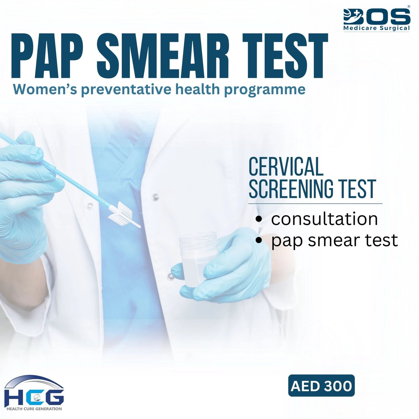 Pap Smear Test Kit for Cervical Screening