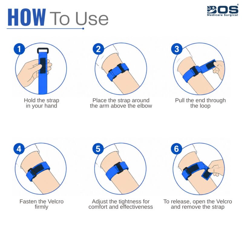 How to use elastic tourniquet