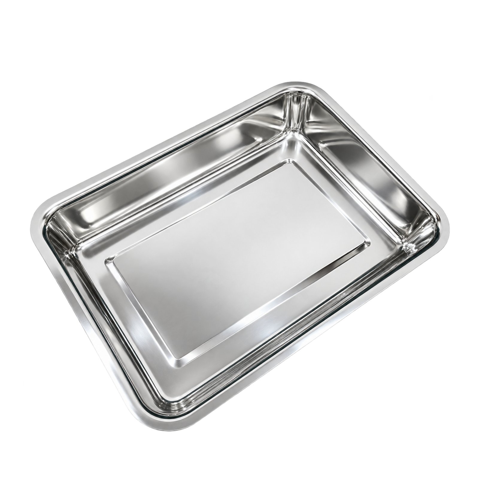 Stainless Steel Baby Tray 18×12