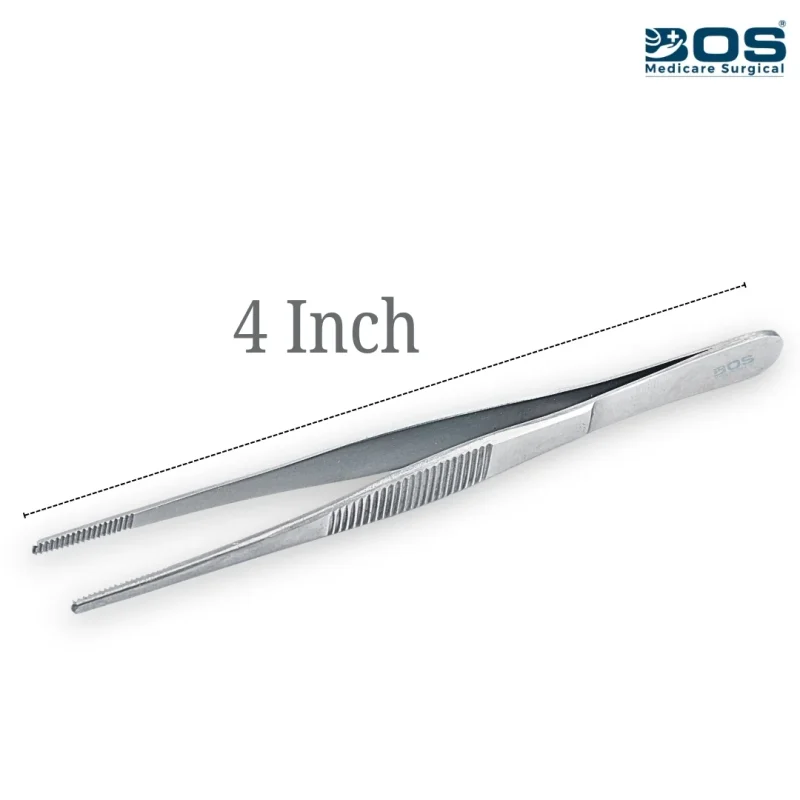 4 Inch Plain Dissecting Forceps