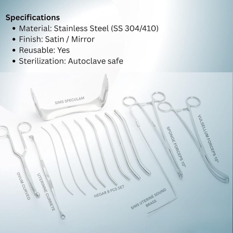 D&C Set Specifications