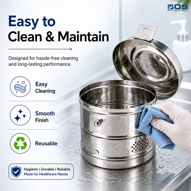 Easy Clean Dressing Drum