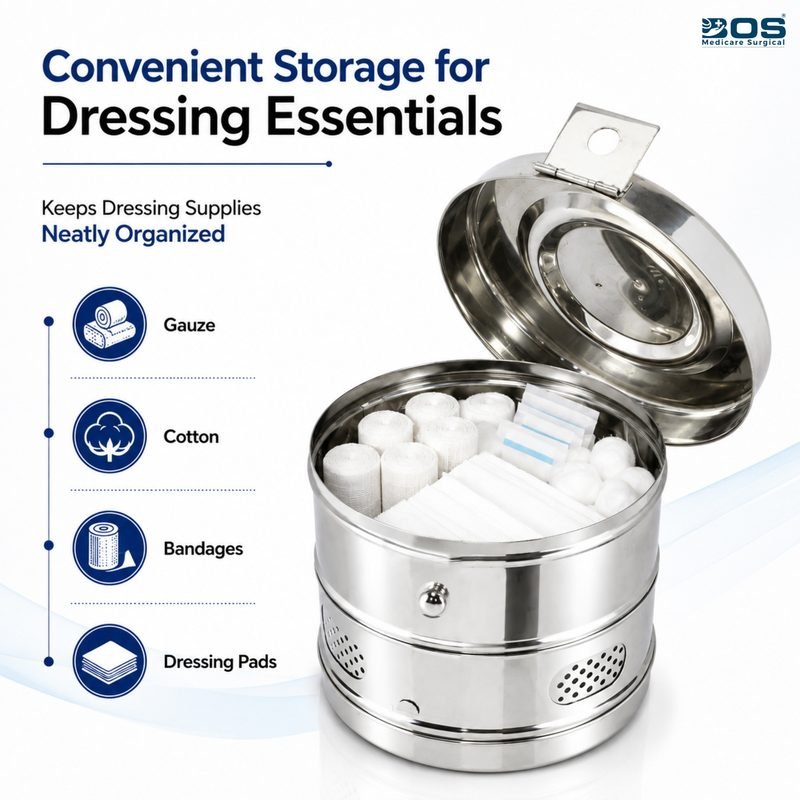 Dressing Drum for Medical Supplies