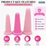 Bos Medicare Surgical Silicone Dilator Set, 3 Piece Graduated Dilators, Tapered Design, Reusable Vaginal Dilator (Pack of 3) - Image 5