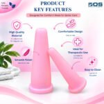 Silicone Dilator Set, 2 Pcs Small , Large Medical Dilators, Soft Flexible Silicone, Smooth Tapered Design, Reusable Instrument - Image 5