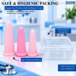 Bos Medicare Surgical Silicone Dilator Set, 3 Piece Graduated Dilators, Tapered Design, Reusable Vaginal Dilator (Pack of 3) - Image 7