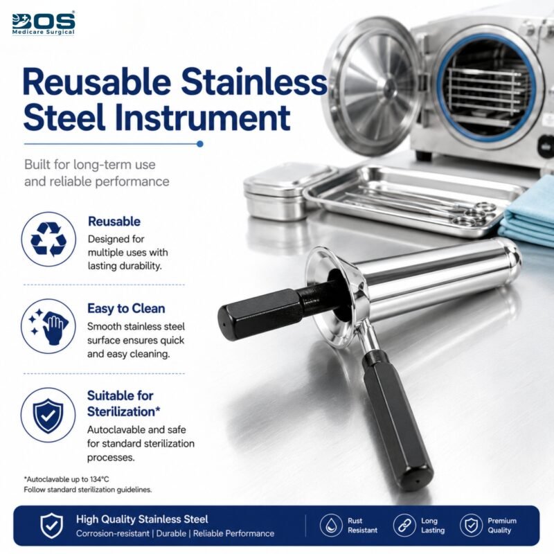 Reusable Stainless Steel Proctoscope