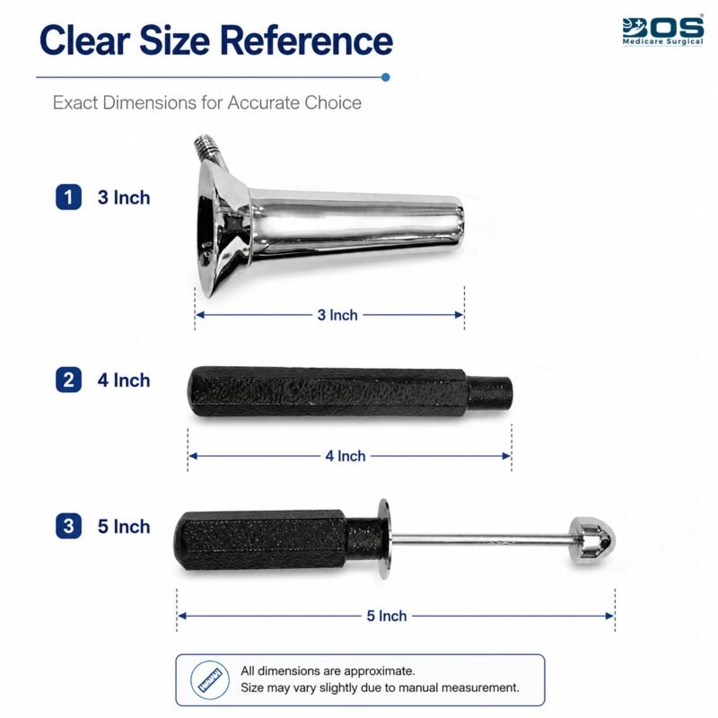 Proctoscope Size Reference