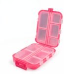 Multiple Compartments Pill Box (Multicolor)