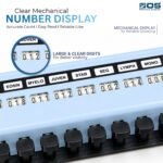 8 Key Differential Cell Counter with Totalizer, Manual Blood Cell Counter for Hematology Lab, Baso Eosin Myelo Juven Stab Seg Lymph Mono - Image 7
